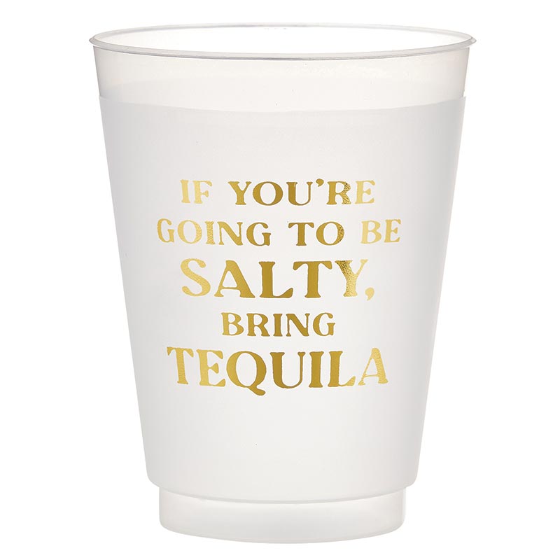 Bring Tequila Frosted Cups